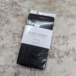 Opaque black tights new